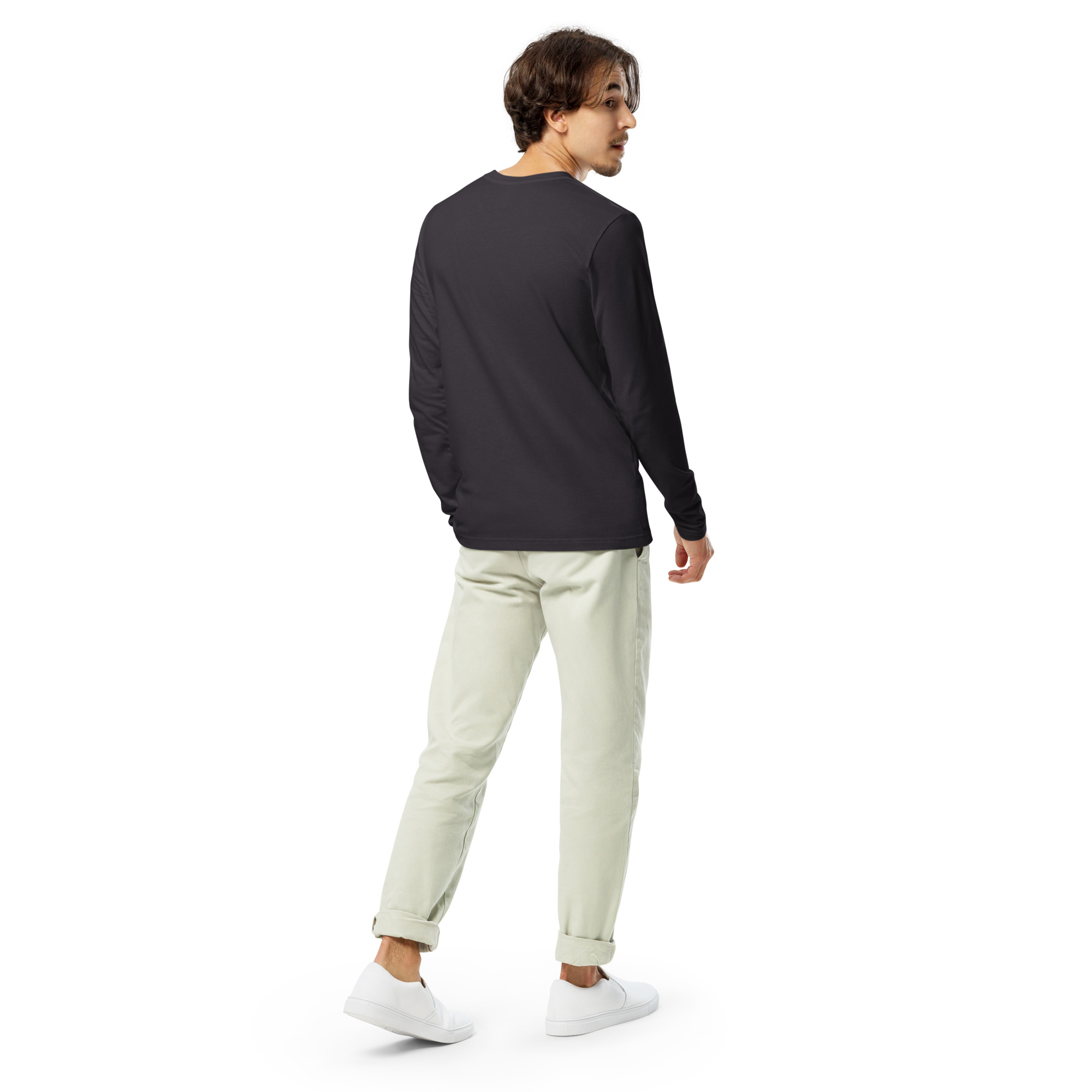 Long Sleeve Fitted Crew - Image 2