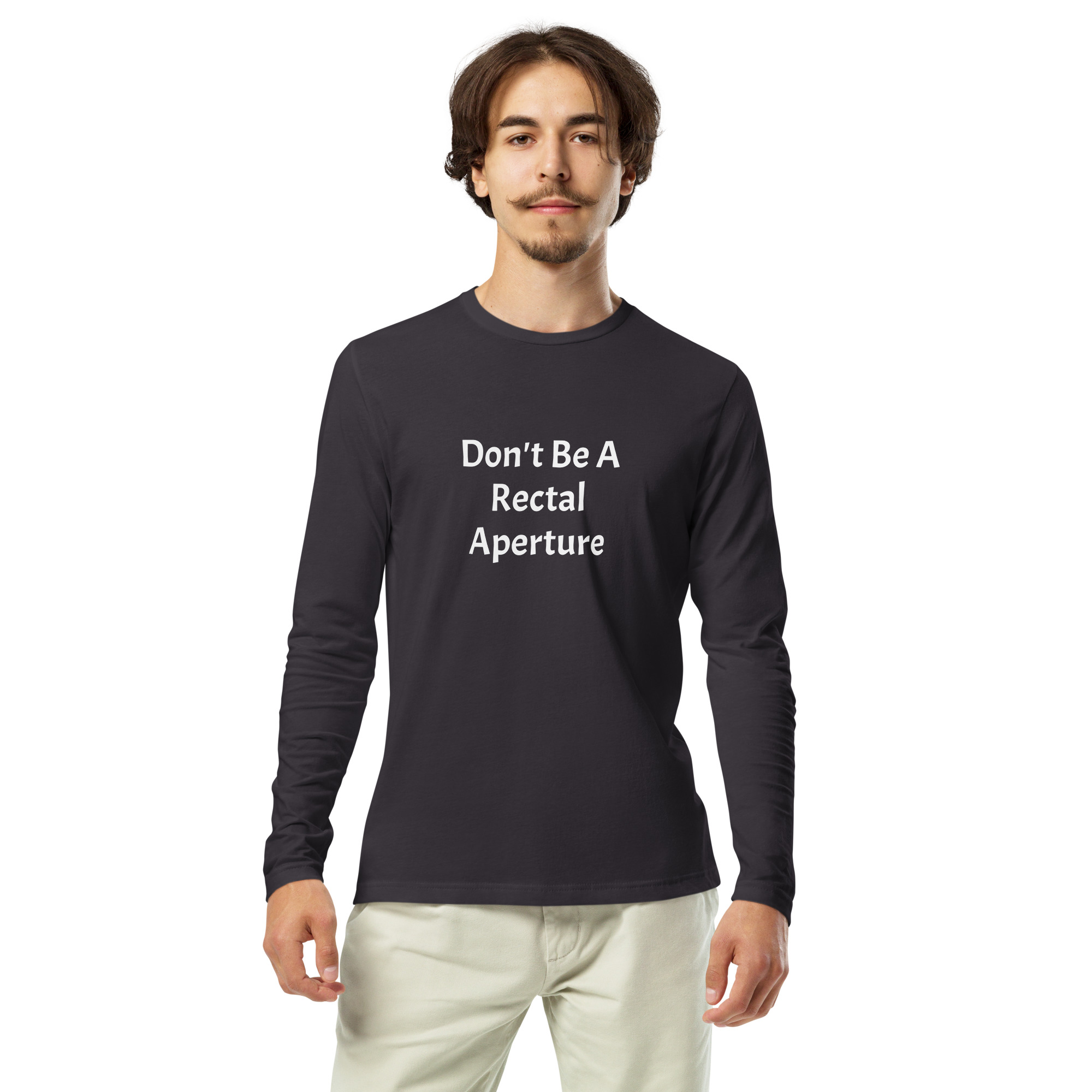 Long Sleeve Fitted Crew