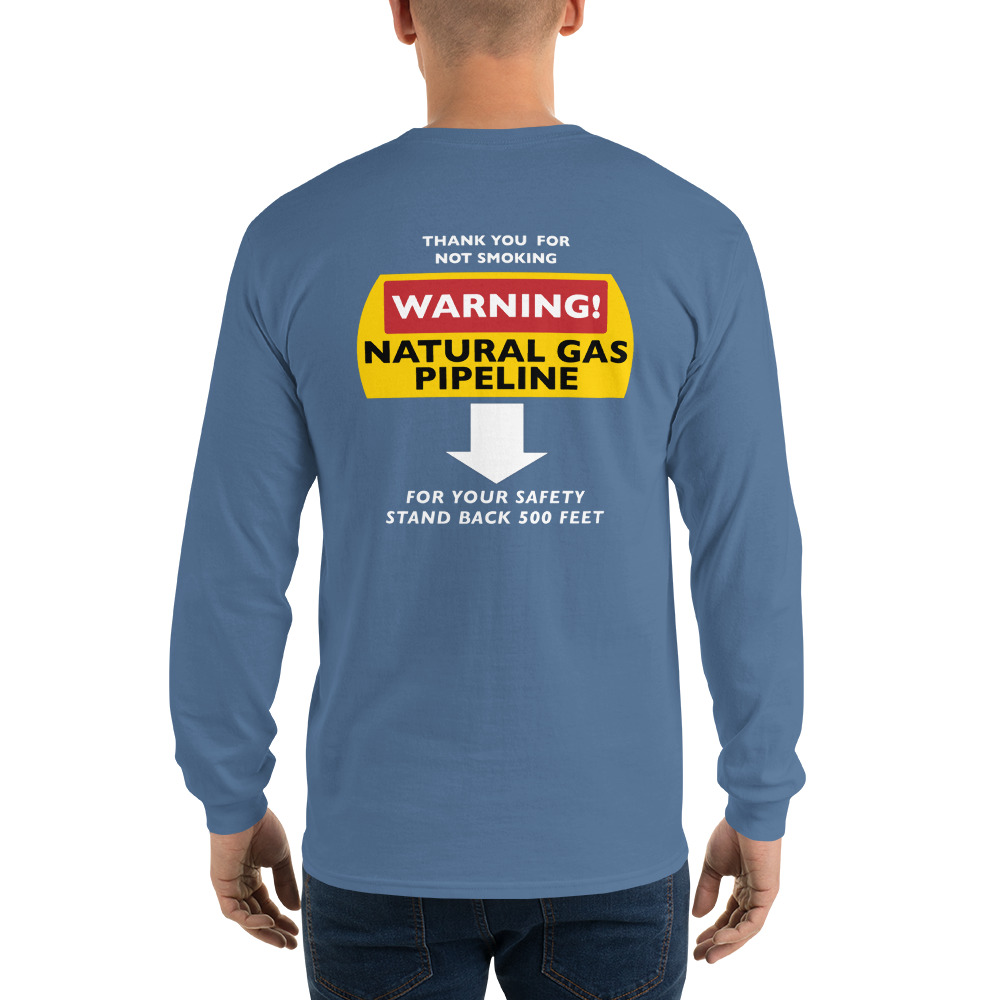 Gas-Man - Men’s Long Sleeve Shirt - Image 37