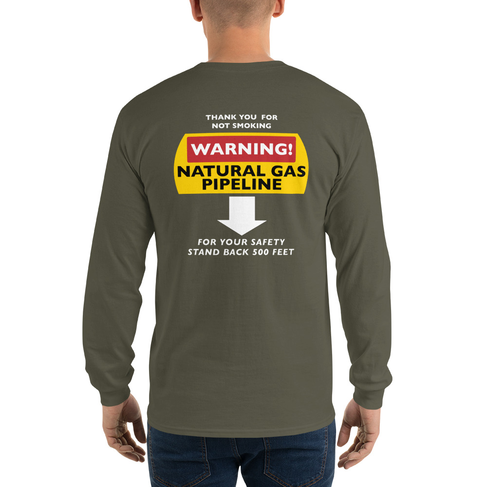 Gas-Man - Men’s Long Sleeve Shirt - Image 31