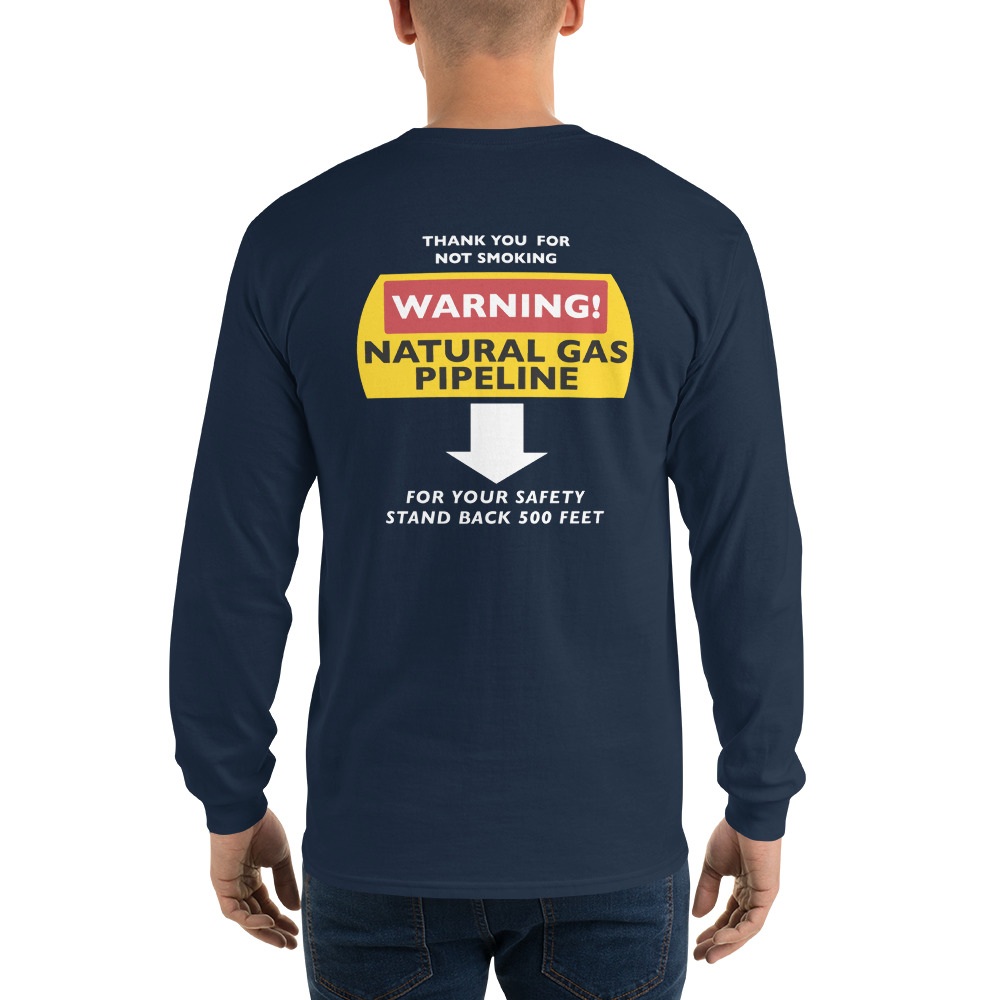 Gas-Man - Men’s Long Sleeve Shirt - Image 7