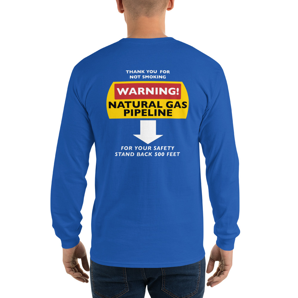 Gas-Man - Men’s Long Sleeve Shirt - Image 25