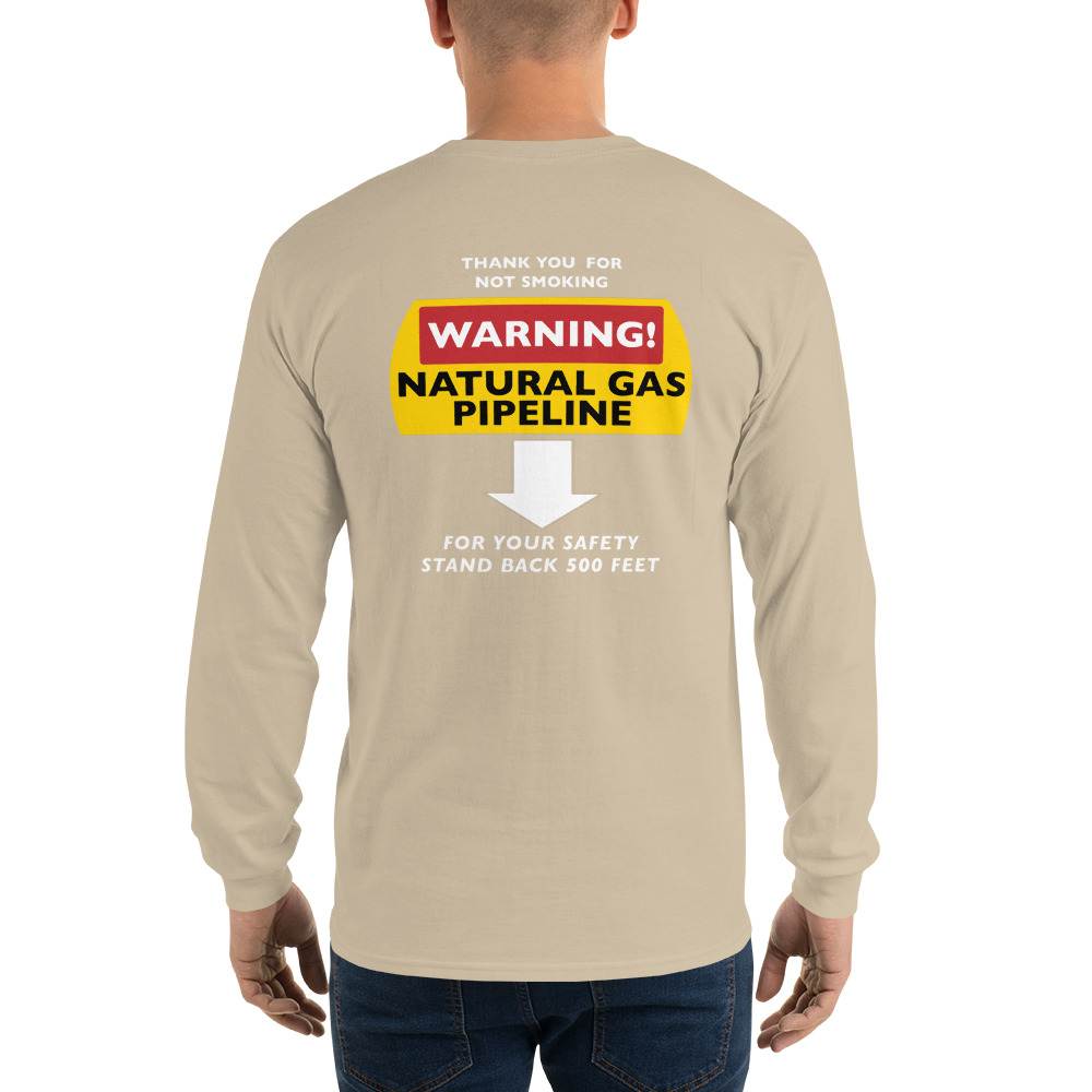 Gas-Man - Men’s Long Sleeve Shirt - Image 43