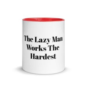 Mug with Color Inside (Lazy Man)